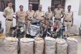 Police Seized the Karnataka Liquor