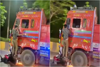 hyderabad accident viral video