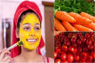 How To Make Tomato Carrot Face Pack