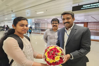 Ann Tessa Joseph, a woman cadet among 17 Indians onboard the seized container vessel MSC Aries, returned to Cochin after being contacted by the Indian mission in Tehran and the Iranian government. The Indian mission is in contact with the remaining crew members.