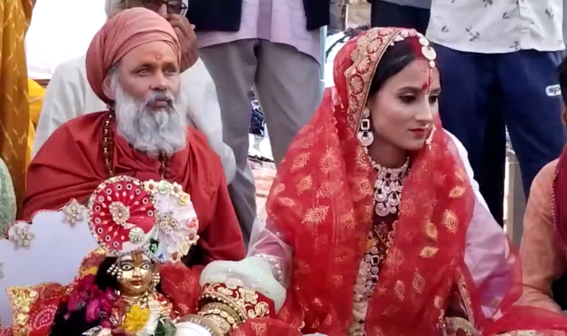 Devotee Married LordKrishna In Gwalior