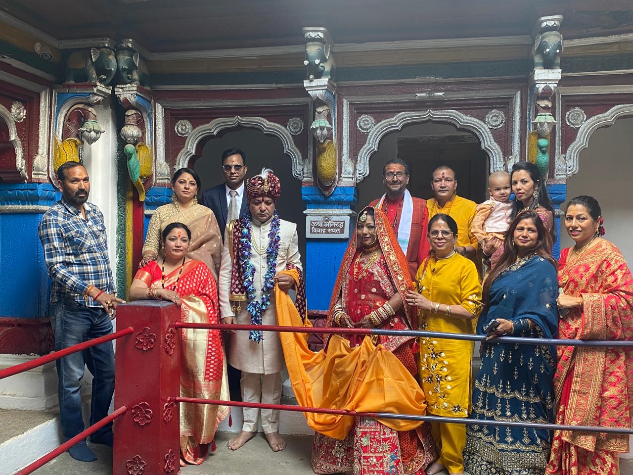 Omkareshwar Temple also became wedding destination After Triyuginarayan