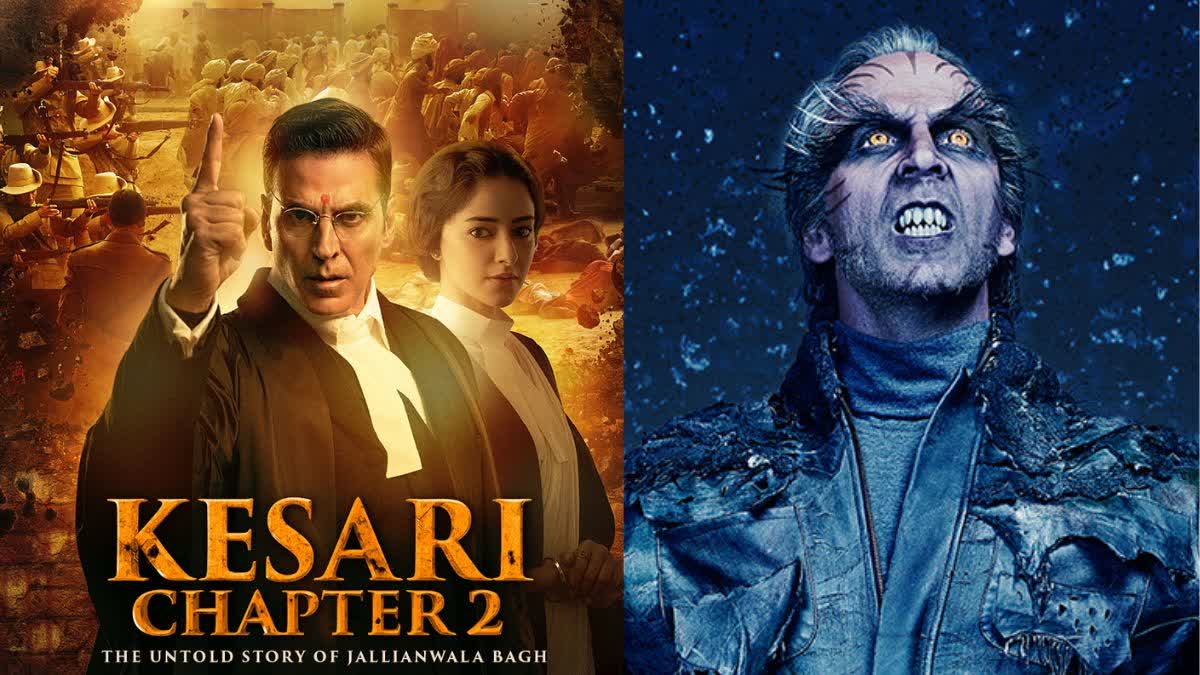 'केसरी 2' से '2.0' तक, इन फिल्मों में अक्षय कुमार ने लुक के साथ बड़े ...