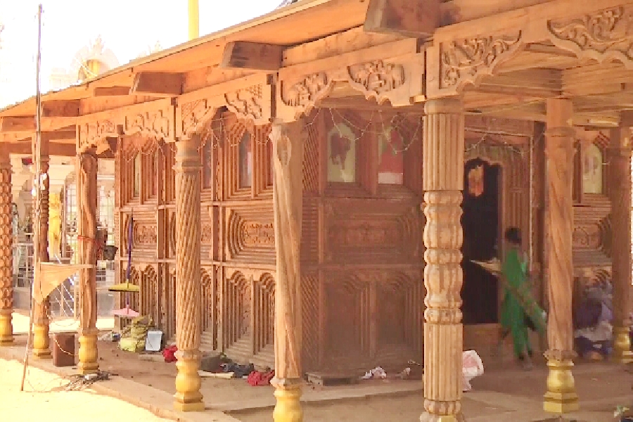Wood Temple in Adilabad