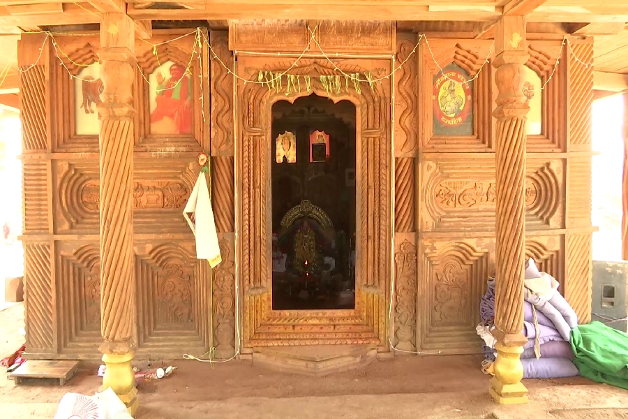 Wood Temple in Adilabad