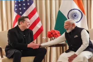PM MODI SPEAKS TO ELON MUSK