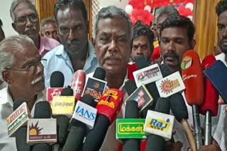 மார்க்சிஸ்ட் கம்யூனிஸ்ட் மாநிலச் செயலாளர் பெ. சண்முகம்