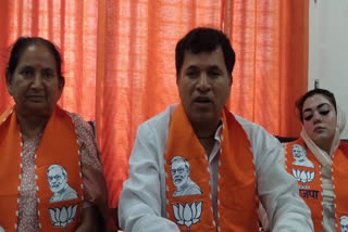 Kailash Choudhary meets the media