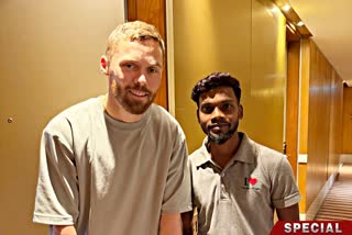 AJIT KUMAR SHARMA WITH PHIL SALT