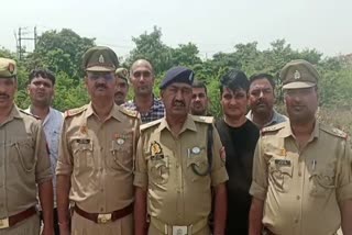 पुलिस और बदमाशों के बीच मुठभेड़