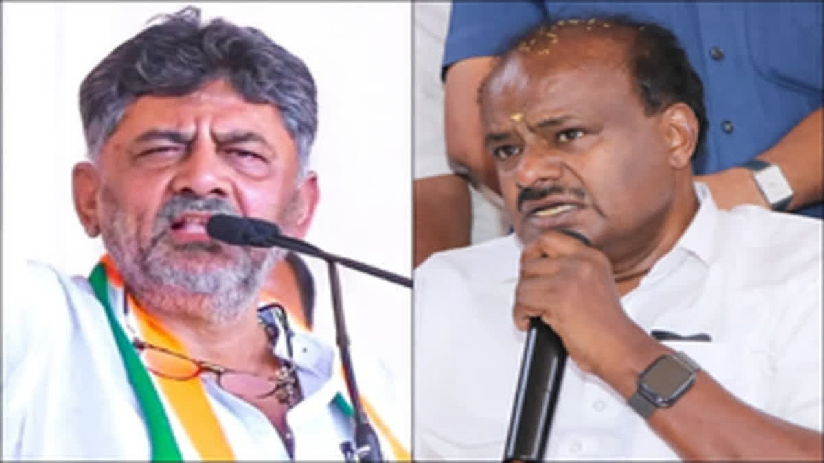 Shivakumar offered Rs 100 cr to frame Kumaraswamy in sex video scandal,  claims arrested BJP leader