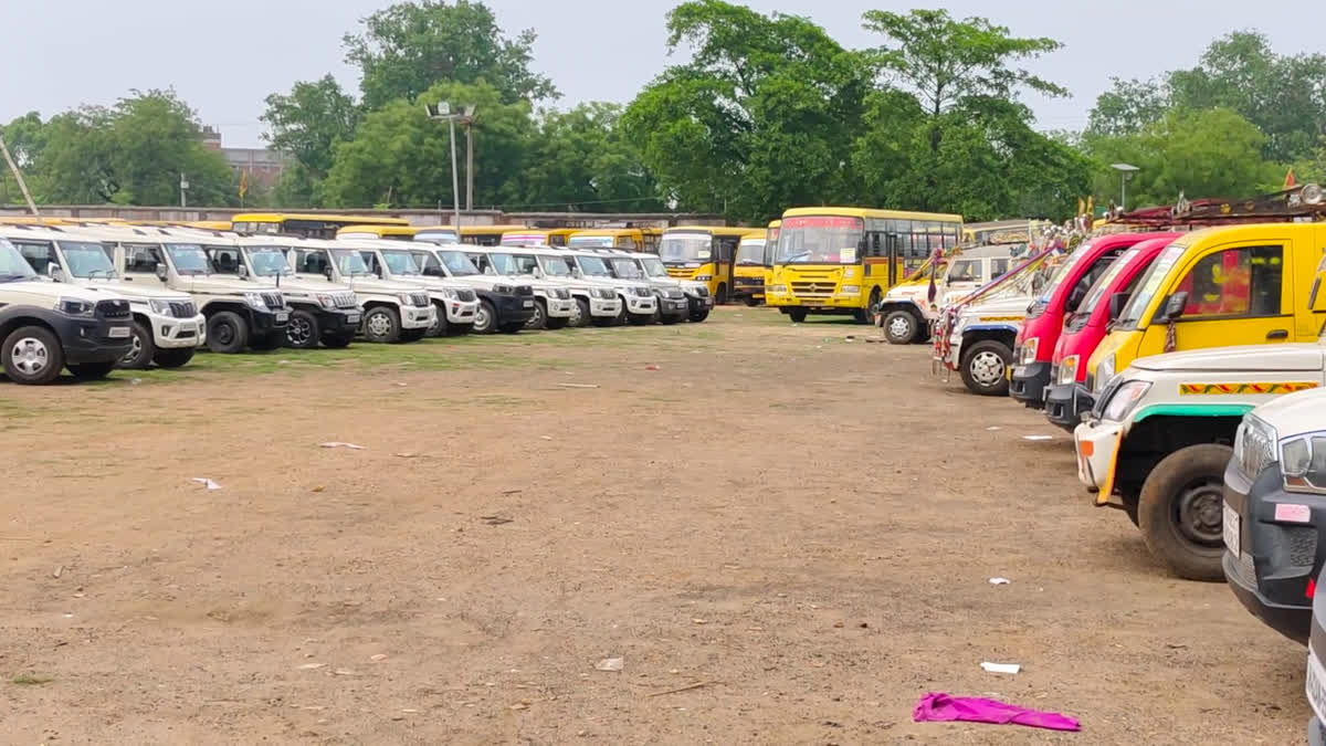 Ramgarh polling transportation