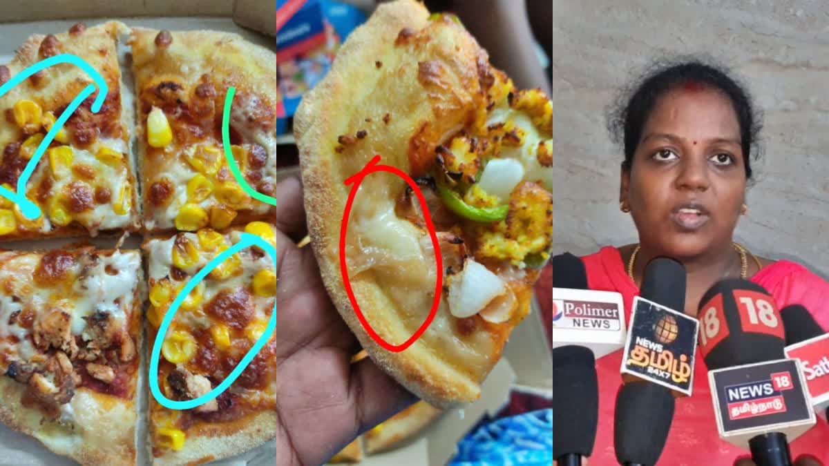 Baby Vomit after ate expired pizza issue in Chennai