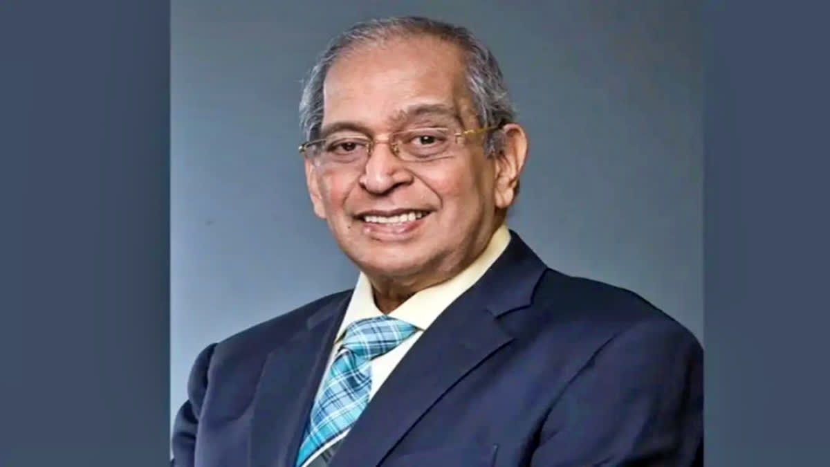 Banker N Vaghul passed away on Saturday afternoon due to health issues. He was admitted to a private hospital in Chennai and was on ventilator support.