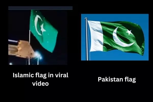 SHIV SENA ROADSHOW  PAKISTAN FLAG AT ROADSHOW IN MUMBAI  FACT CHECK PAK FLAG SHIVSENA  ശിവസേന റോഡ്‌ഷോയില്‍ പാക് പതാക