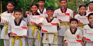 players from Assam win 6 gold medals at All India Taekwondo  Championship held in Cooch Behar