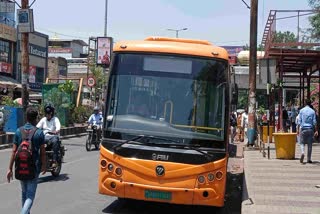 Electric city buses in agra