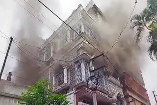 Fire at Kalna