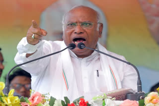 Congress president Mallikarjun Kharge