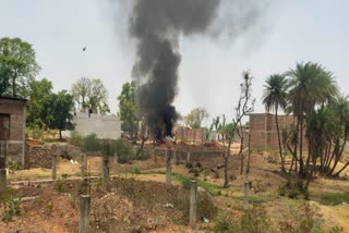 SHIVPURI BORING MACHINE FIRE