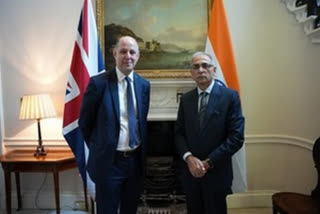India's Foreign Secretary Vinay Kwatra and UK's Permanent Under-Secretary Philip Barton during the 16th round of foreign office consultations had a detailed review of the 2030 Roadmap