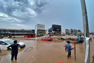 Rain in Hyderabad