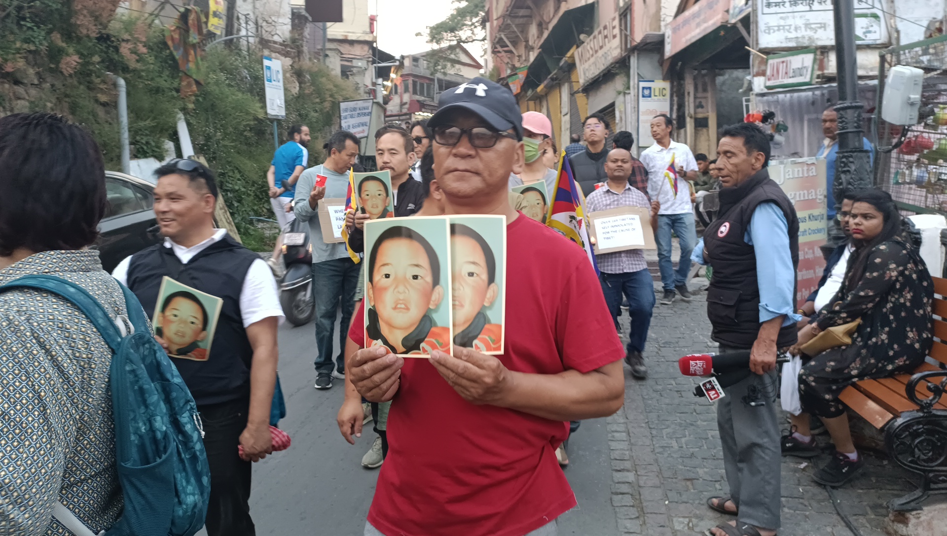 Candle March In Mussoorie