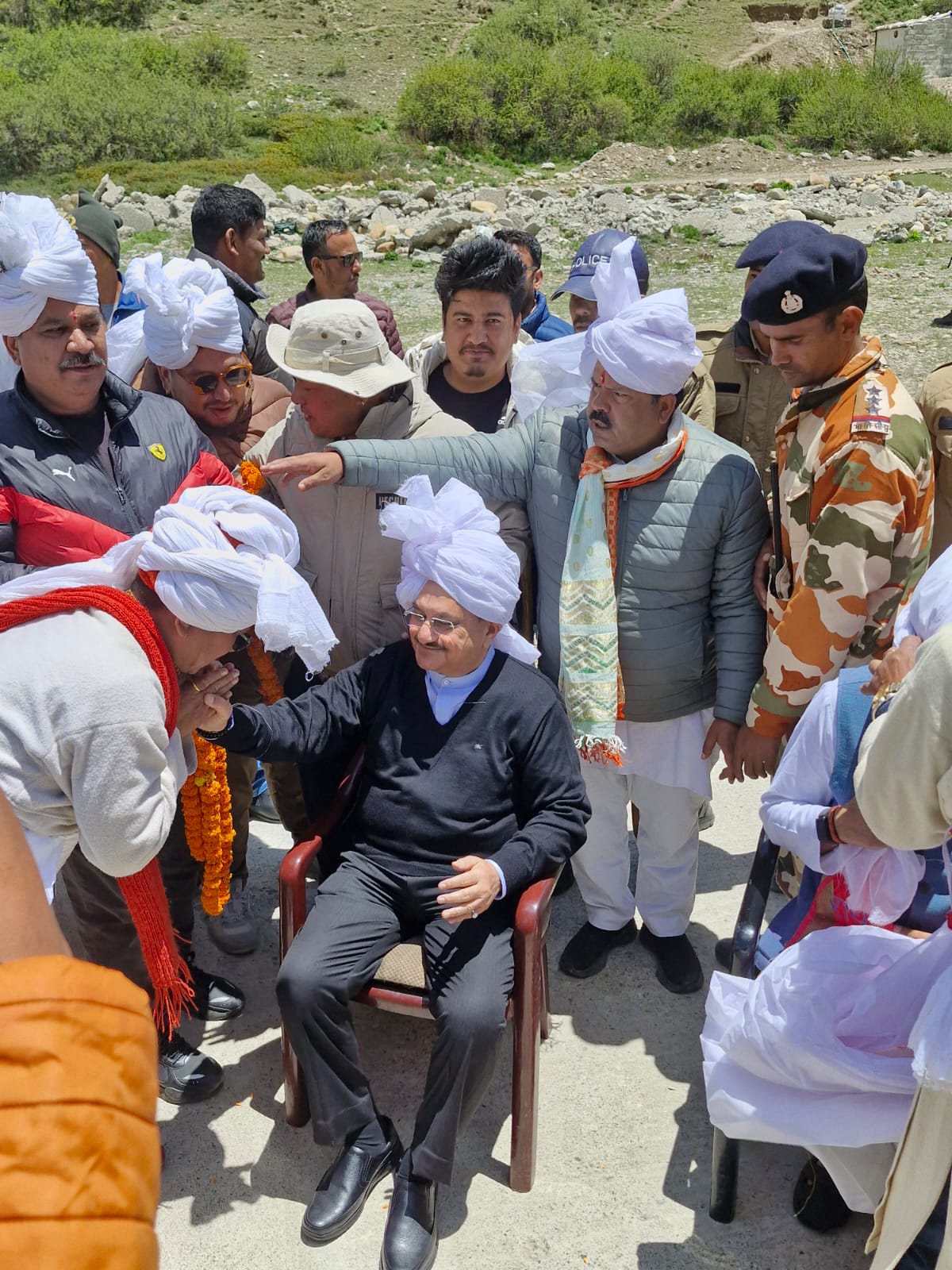 JP NADDA IN PITHORAGARH