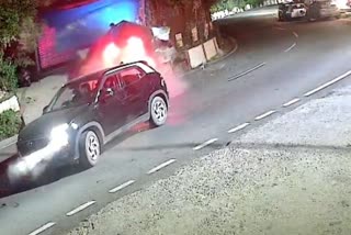 Car accident on Mussoorie Dehradun road