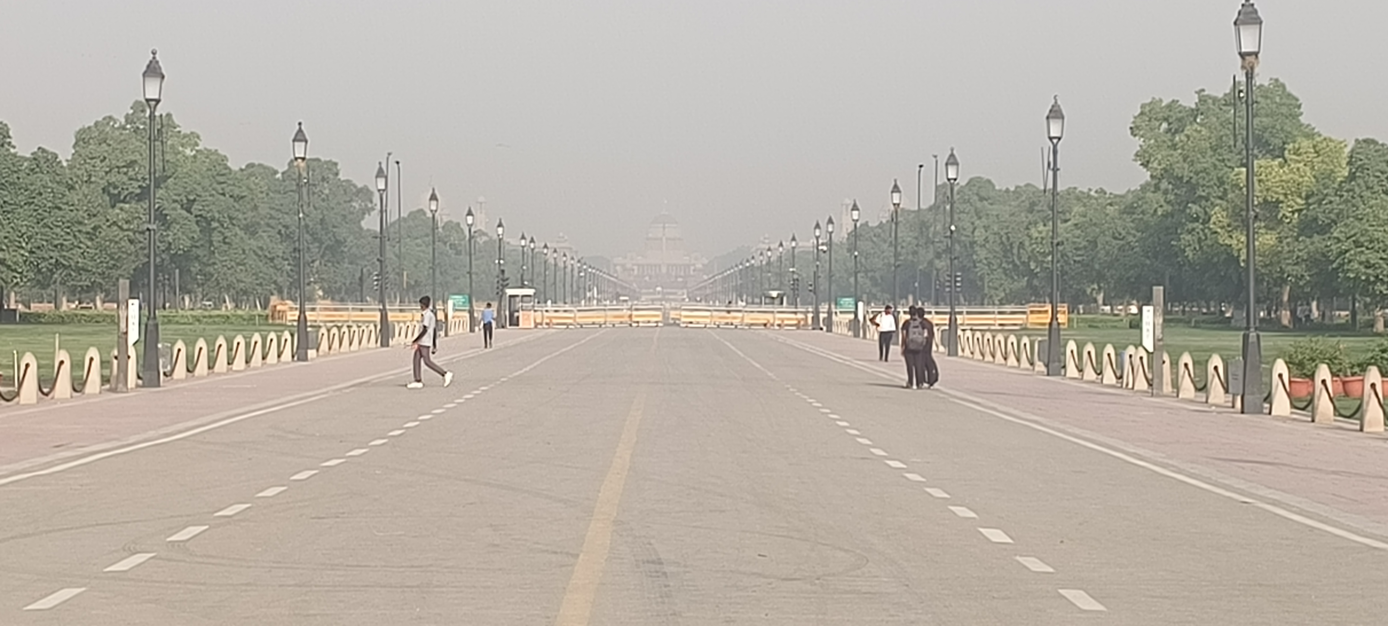 गर्मी और प्रदूषण से मिली राहत