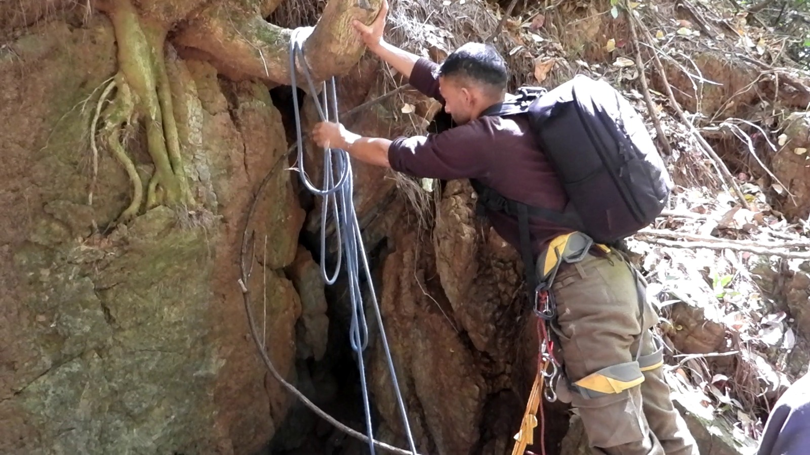 Mysterious cave Selipakh