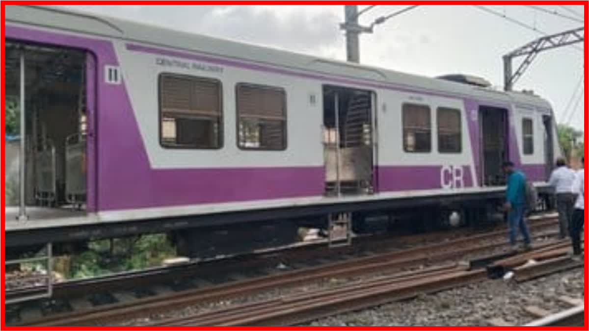 Local Derail In Thane