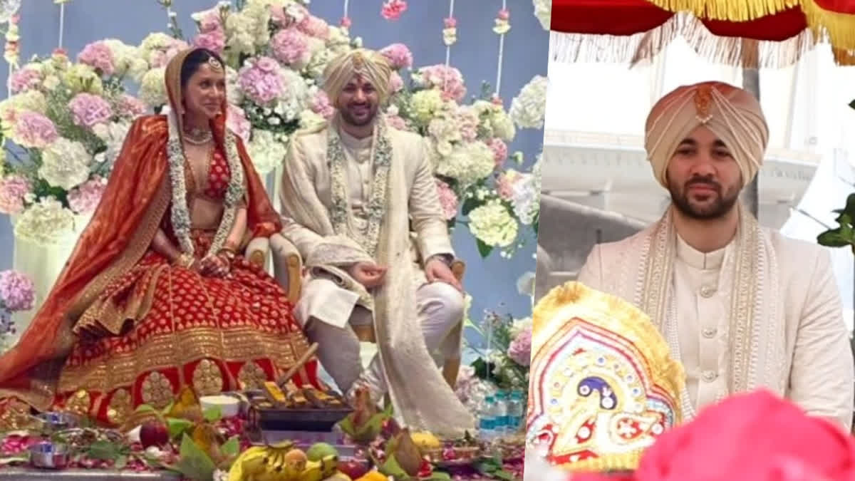 Karan Deol, Drisha Acharya's wedding pictures go viral as bride and groom take centre stage