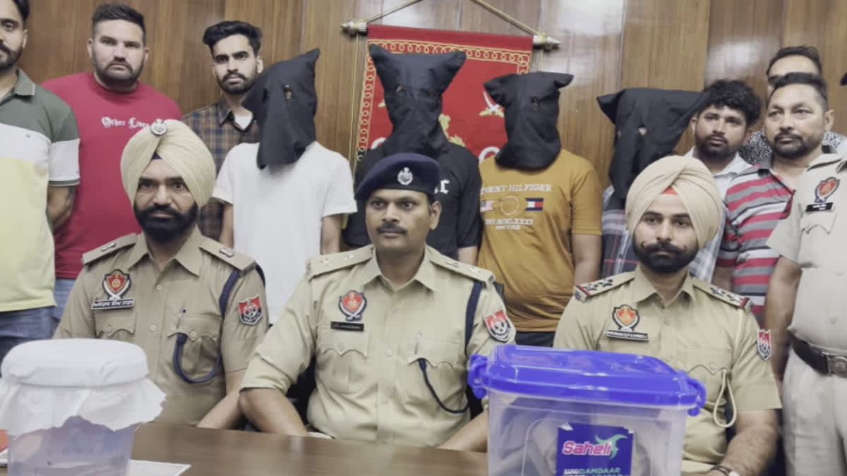 4 robbers arrested in police uniform in Moga