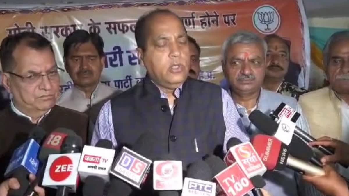 jairam thakur attacked on sukhu govt