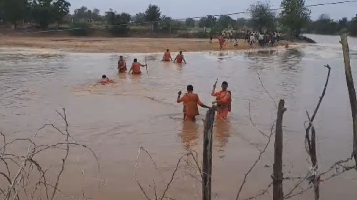 Gujarat: Man drowns in drain water due to heavy rain in Dhanera, 7 rescued