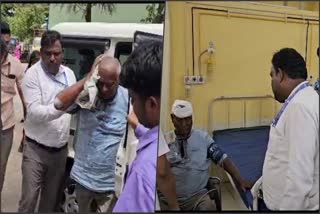 Tehsildar admitted the injured to hospital