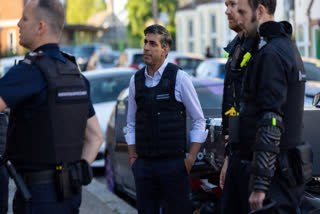 "Day of action”: UK PM Rishi Sunak, dressed in bulletproof vest, joins raid on illegal migrants over 100 arrested