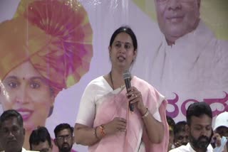 Minister Lakshmi Hebbalkar Participate in congratulations program in Bastawada