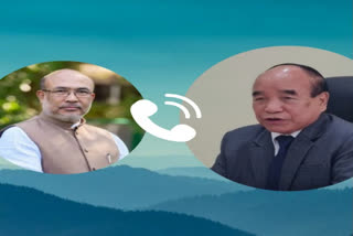 N Biren Singh Mizoram CM Zoramthanga