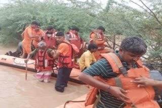 rajasthan police sdrf,  sdrf rescue operation