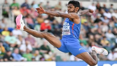 M Sreeshankar  M Sreeshankar qualifies for World Championships  National Inter State Championships  M Sreeshankar news  Jeswin Aldrin  ലോക അത്‌ലറ്റിക്‌സ് ചാമ്പ്യന്‍ഷിപ്പ്  എം ശ്രീശങ്കര്‍  ഇന്‍റർ സ്റ്റേറ്റ് അത്‌ലറ്റിക്‌സ് ചാമ്പ്യന്‍ഷ്  ജെസ്വിൻ ആൽഡ്രിൻ