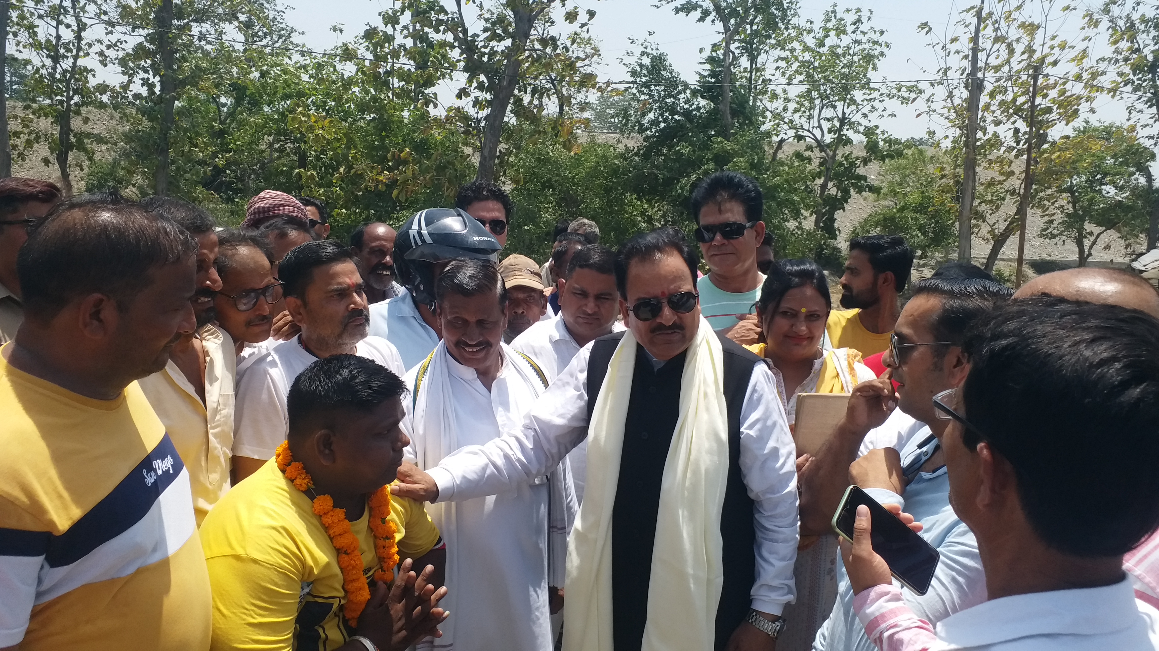 Union Minister Ajay Bhatt reached Haldwani
