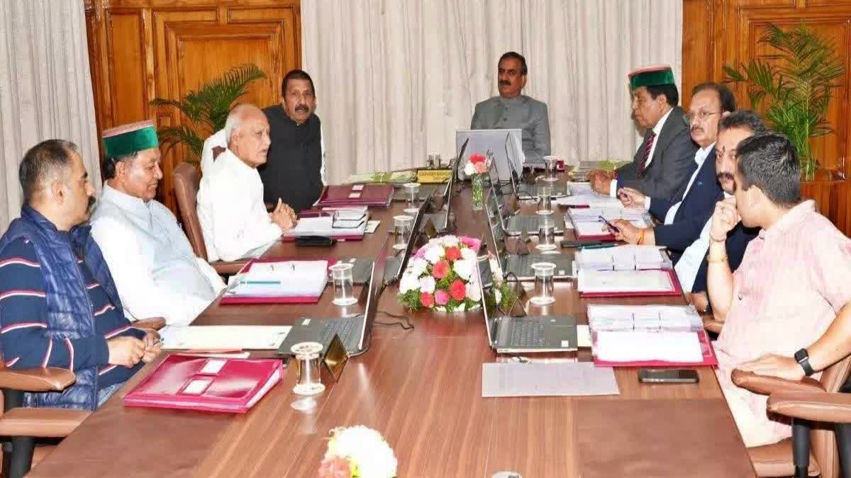 HIMACHAL CABINET MEETING