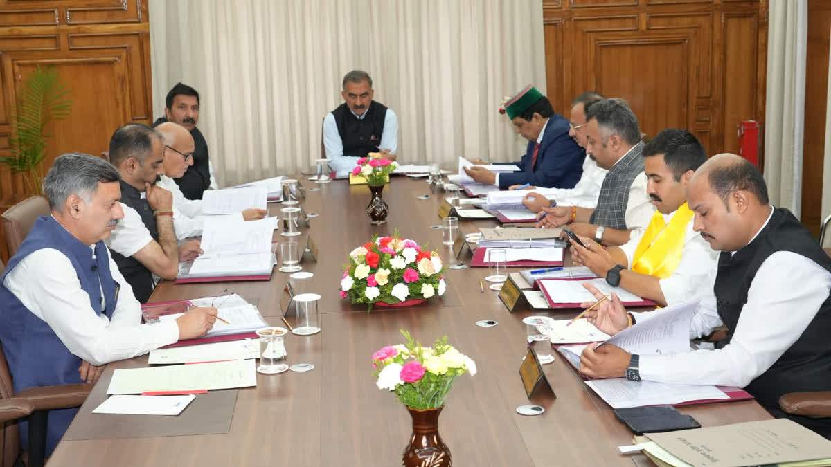 Himachal Cabinet meeting