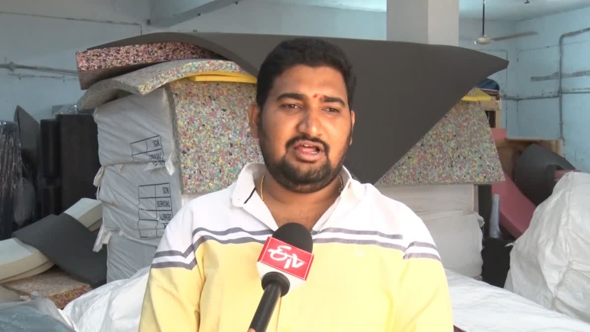 Sandeep Kumar, a furniture trader in Hyderabad