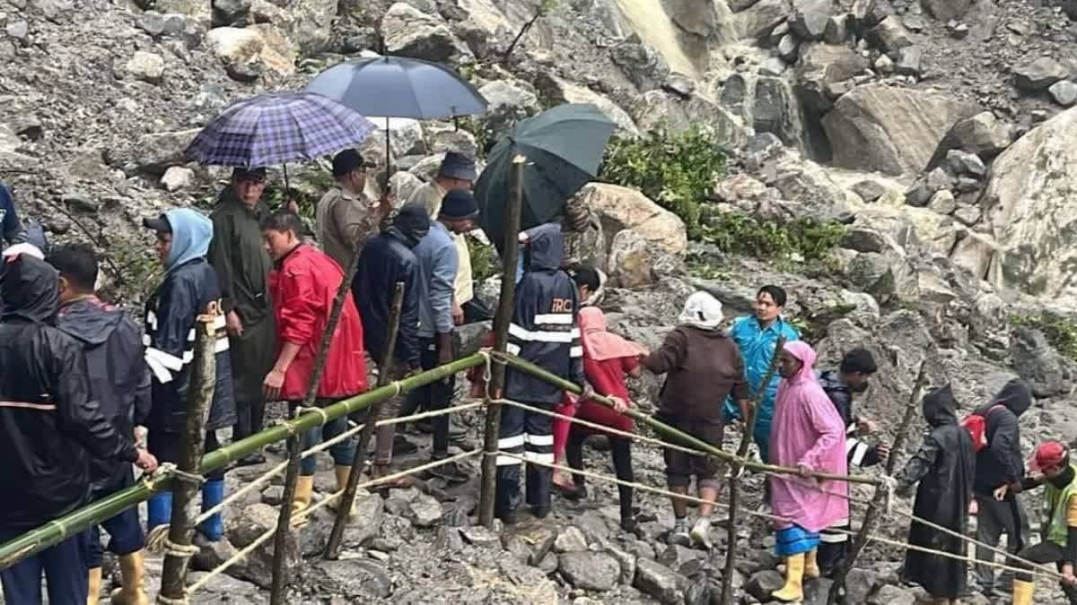 In Sikkim and Kalimpong, severe weather conditions have led to challenging situations for both tourists and local authorities.