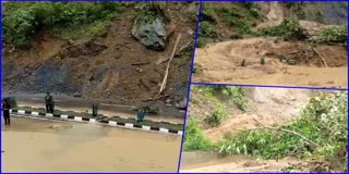 Haflong Silchar National Highway 27 has become closed because of a landslide.
