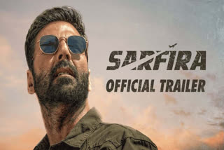 The trailer of Akshay Kumar starrer Sarfira is all set to unveil today. Just before the big reveal, Akshay takes to social to drop a stunning poster from the film. Headlined by Sudha Kongara, Sarfira is Hindi remake of her Tamil hit Soorarai Pottru.