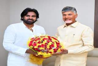 Deputy CM Pawan Kalyan met Chief Minister Chandrababu at the Secretariat